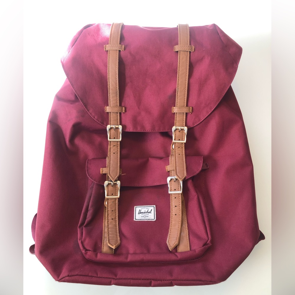 Herschel Supply Company Little America Burgundy Backpack